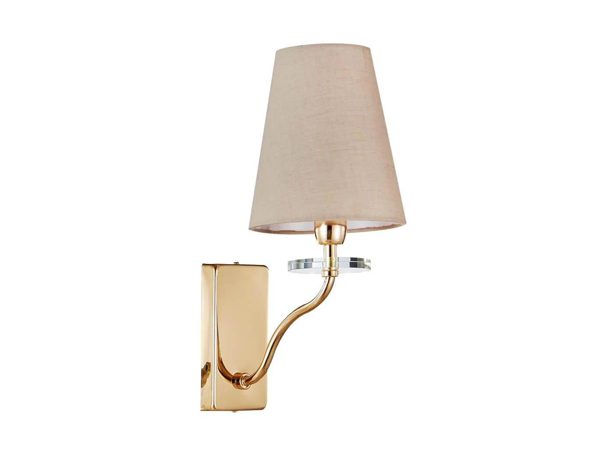 Бра Crystal Lux Armando Gold 612480  - фото 1
