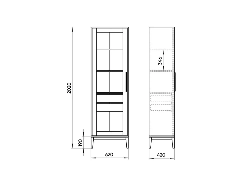 Витрина Fjord 786325  - фото 4