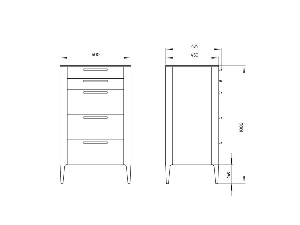 Комод Type 786404  - фото 4