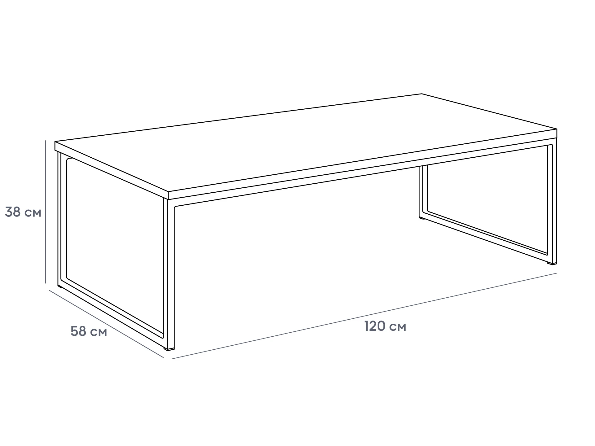 Стол журнальный Plank 788920  - фото 5