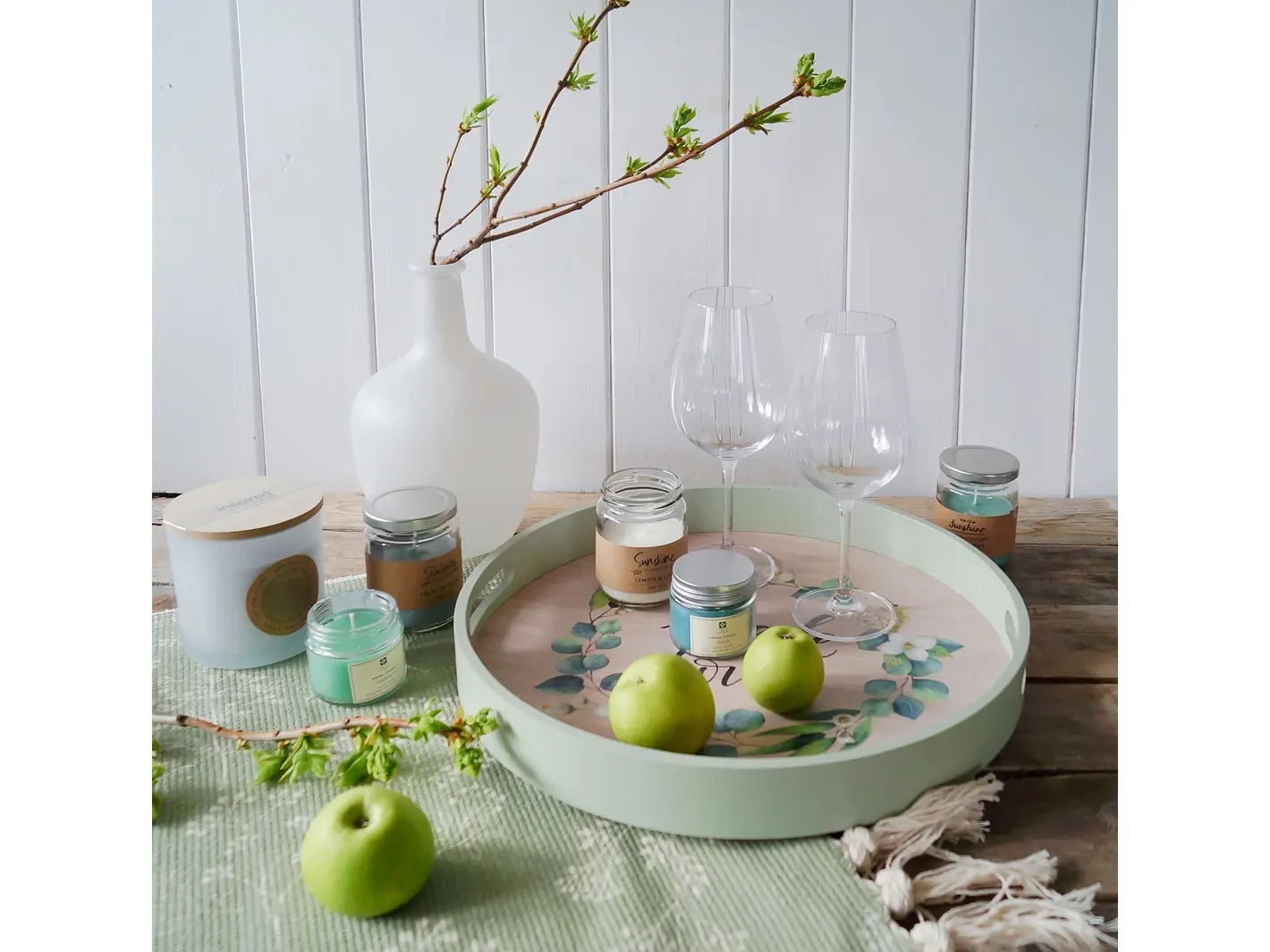 Поднос сервировочный Ever Green 584839