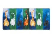 Коврик противоскользящий Котики