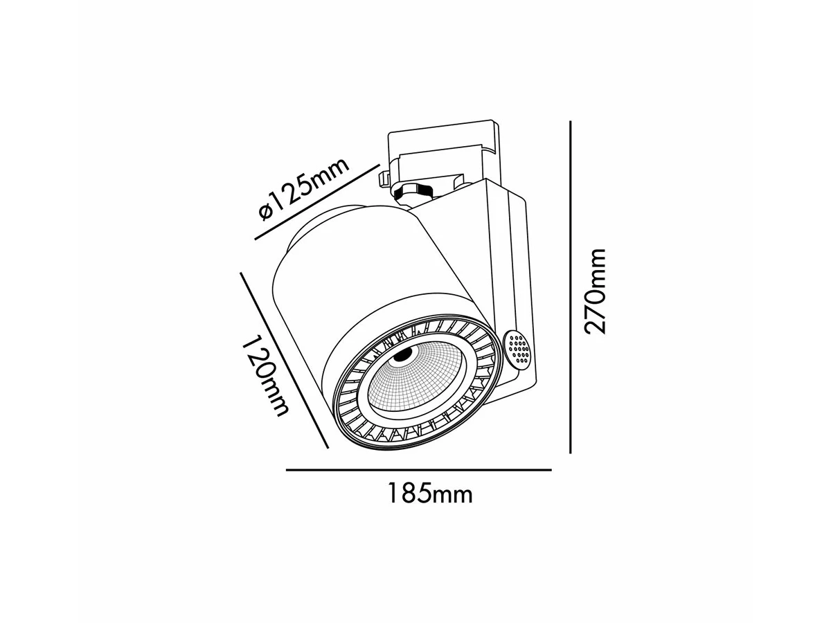 Трековый светильник Cylinder 788427