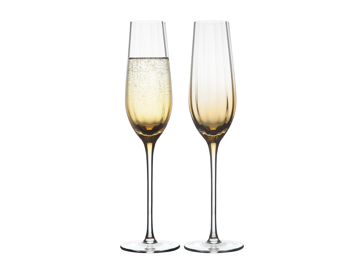 Набор бокалов для шампанского Gemma Amber 798994