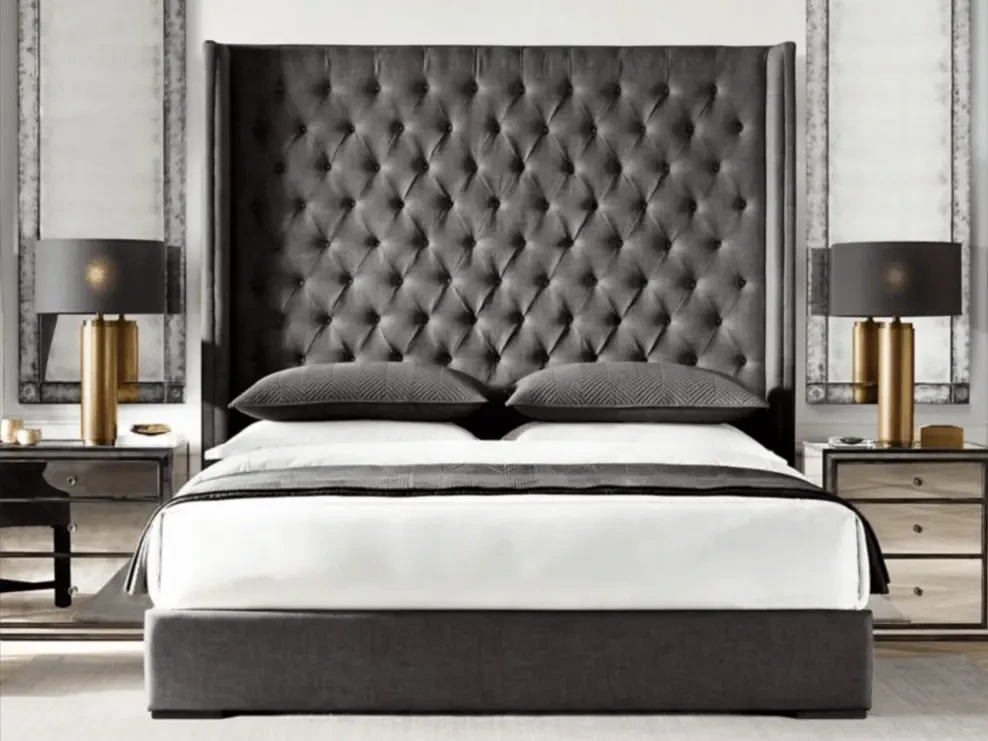 Кровать ADLER DIAMOND 140x200, с подъемным механизмом, кат. ткани 3 733663  - фото 8