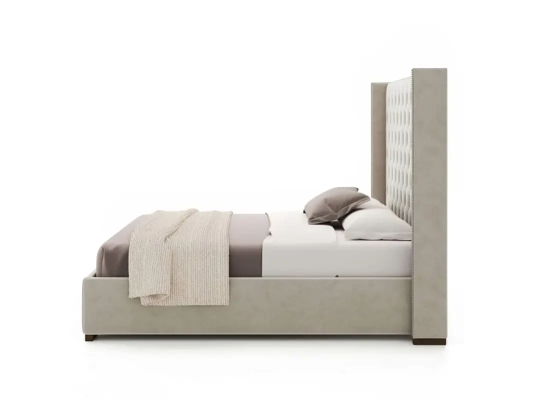 Кровать ADLER DIAMOND 140x200, с подъемным механизмом, кат. ткани 3 733663  - фото 3