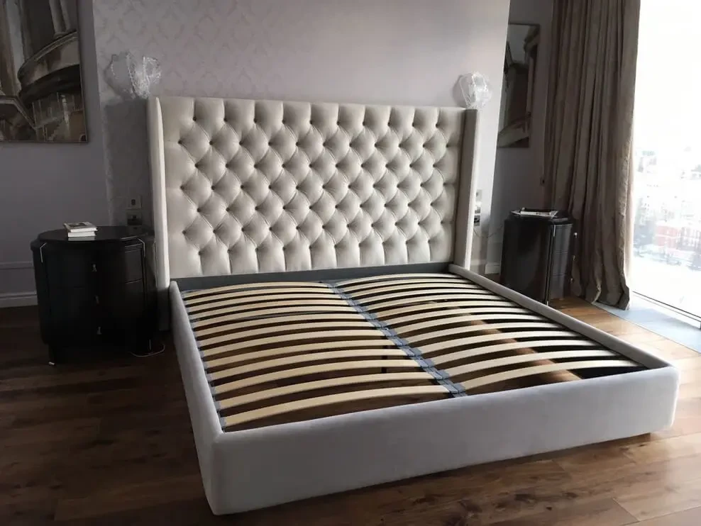 Кровать ADLER DIAMOND 200x200, с подъемным механизмом, кат. ткани 3 733666  - фото 7