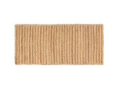 Ковер из джута бежевого цвета в полоску Ethnic
