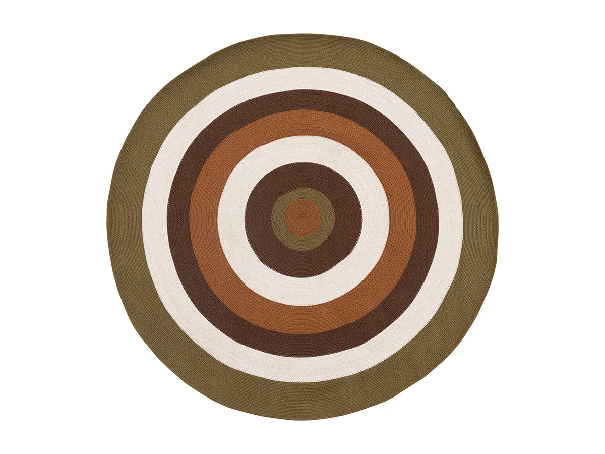 Ковер из хлопка Target коричневого цвета Ethnic 800148