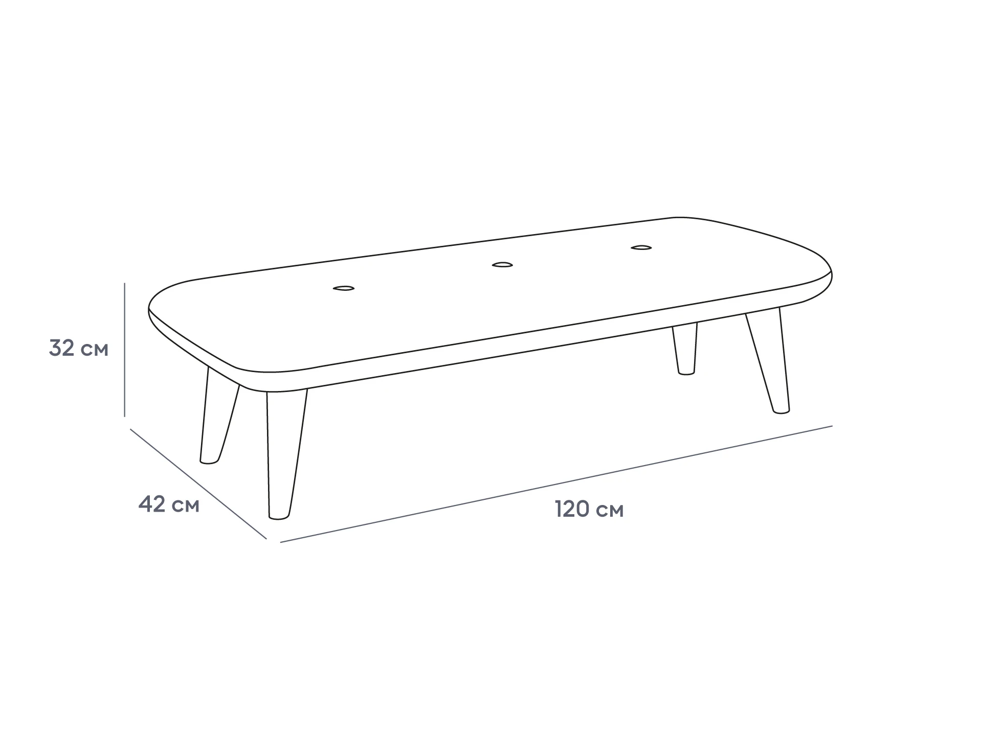 Банкетка Loa 649415  - фото 5