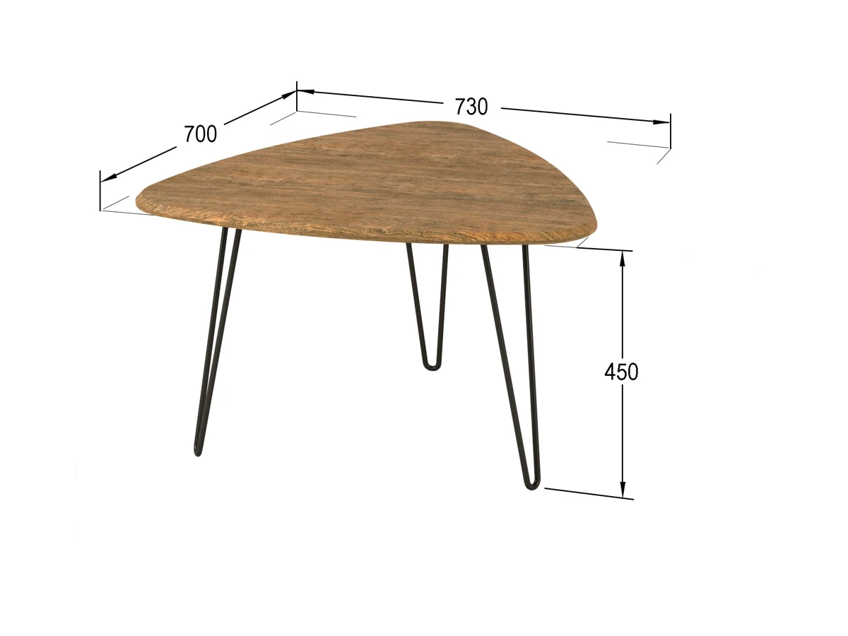 Стол журнальный Спринг 430 613820