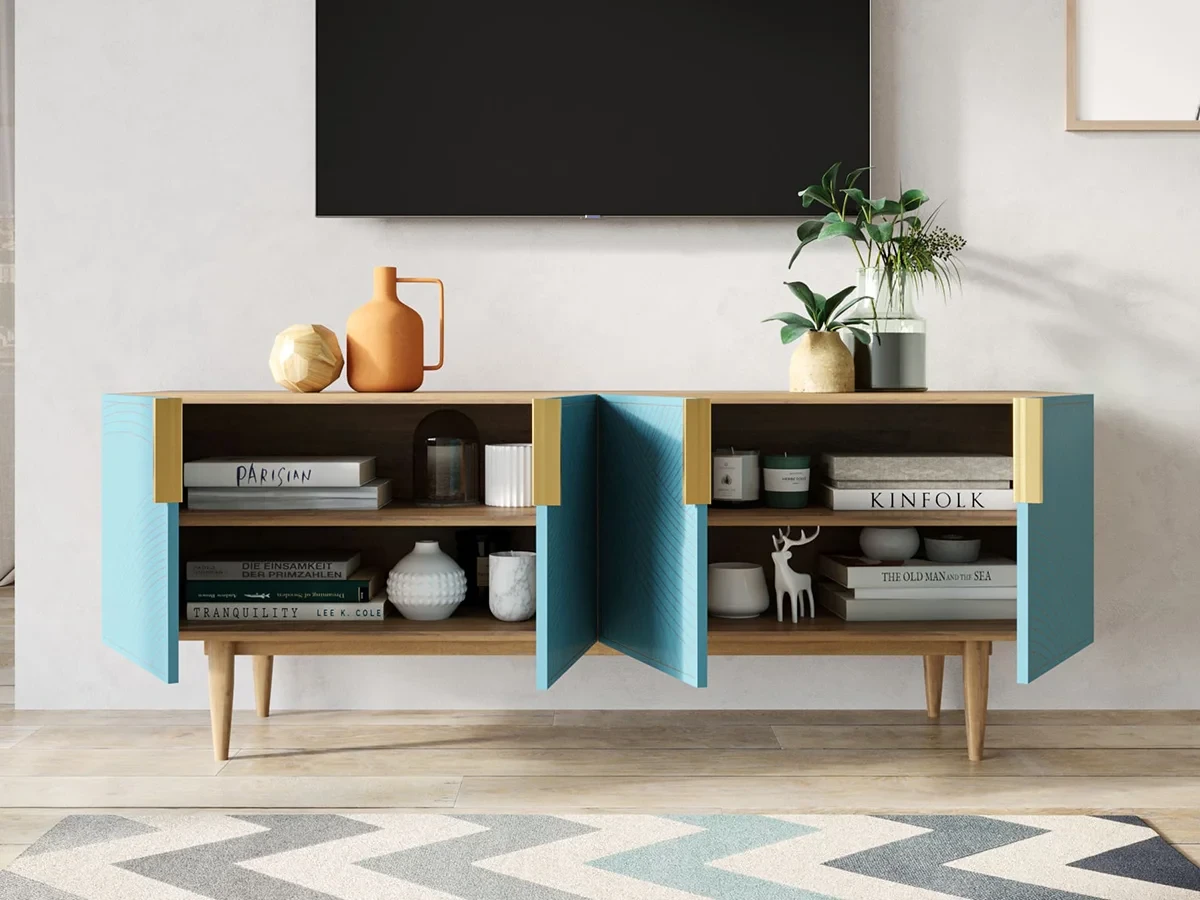 Тумба под TV с четыремя дверками Line 798831  - фото 3