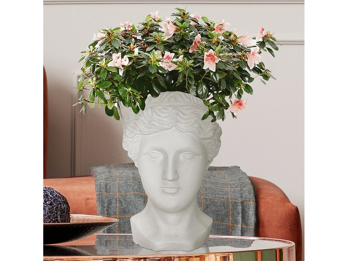 Настольное кашпо IDEALIST LITE Античная женская голова 803578  - фото 2