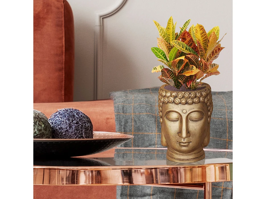 Кашпо IDEALIST LITE Голова Будды 803603  - фото 2