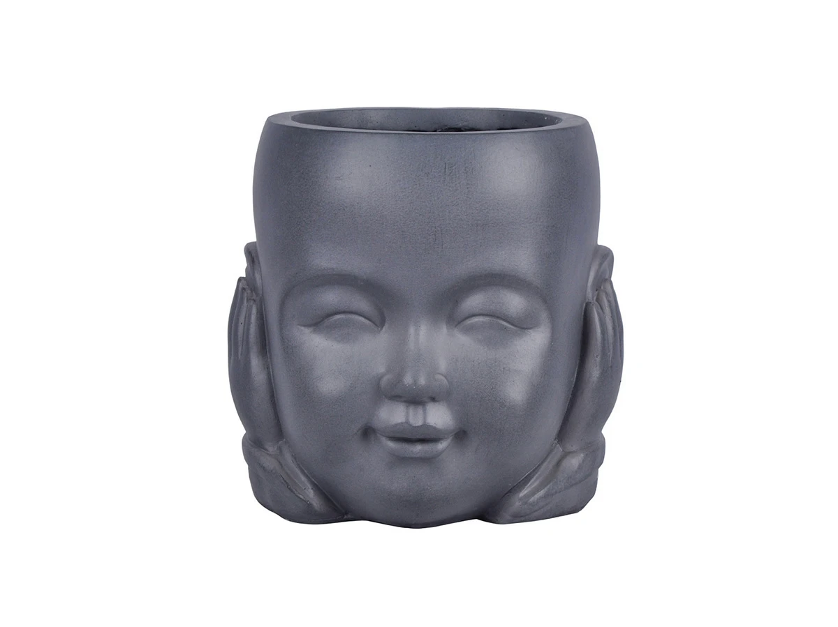 Кашпо IDEALIST LITE Голова малыша-монаха 803673  - фото 1