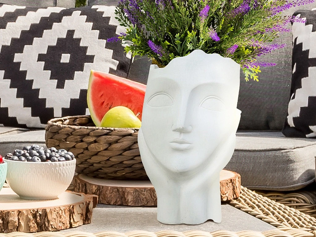 Кашпо IDEALIST LITE Женская голова 803767  - фото 2