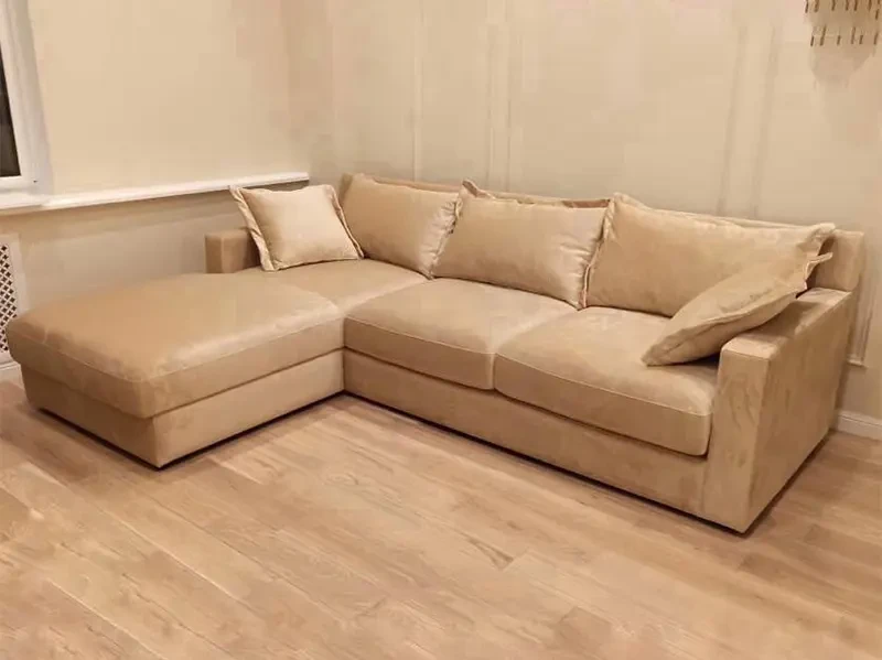 Угловой диван VELVET 2, кат. ткани 2 733817  - фото 6