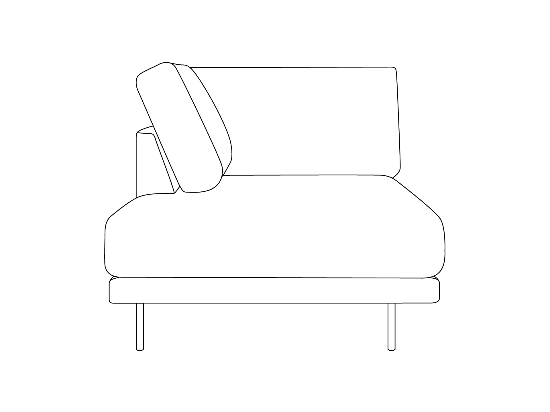 Оттоманка Ricadi левая 729919  - фото 1