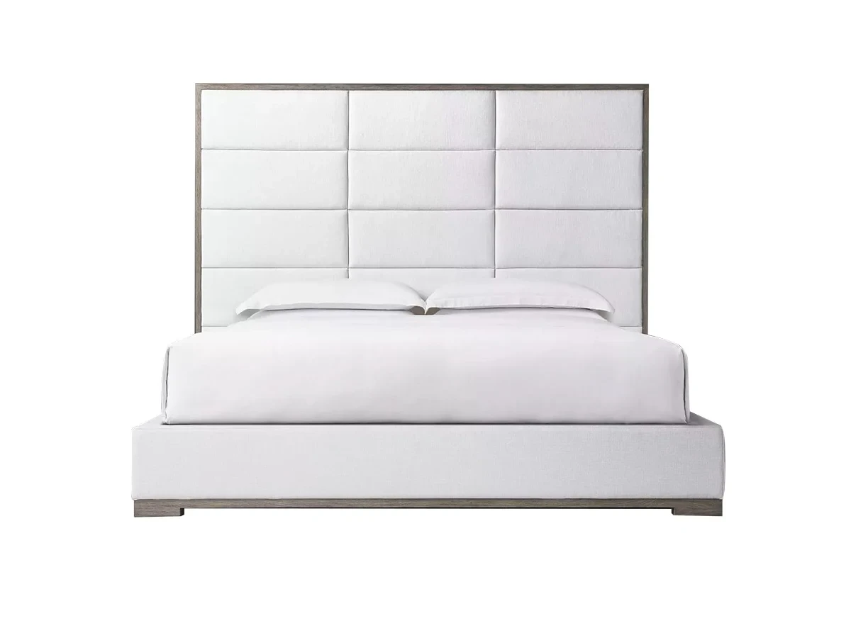 Кровать MODENA RECTANGULAR 200х200, с подъемным механизмом, изголовье 180 см 732423  - фото 1