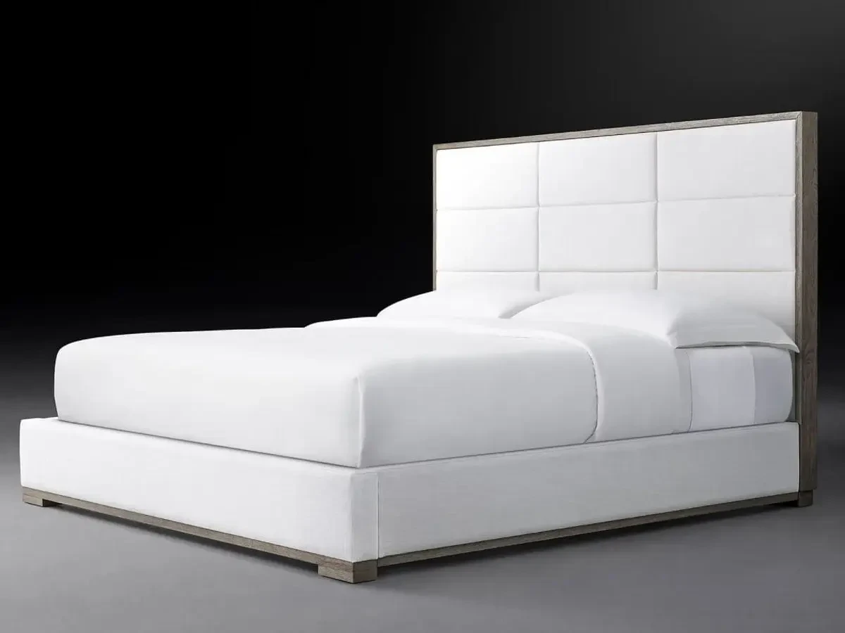 Кровать MODENA RECTANGULAR 200х200, с подъемным механизмом, изголовье 180 см 732423  - фото 2