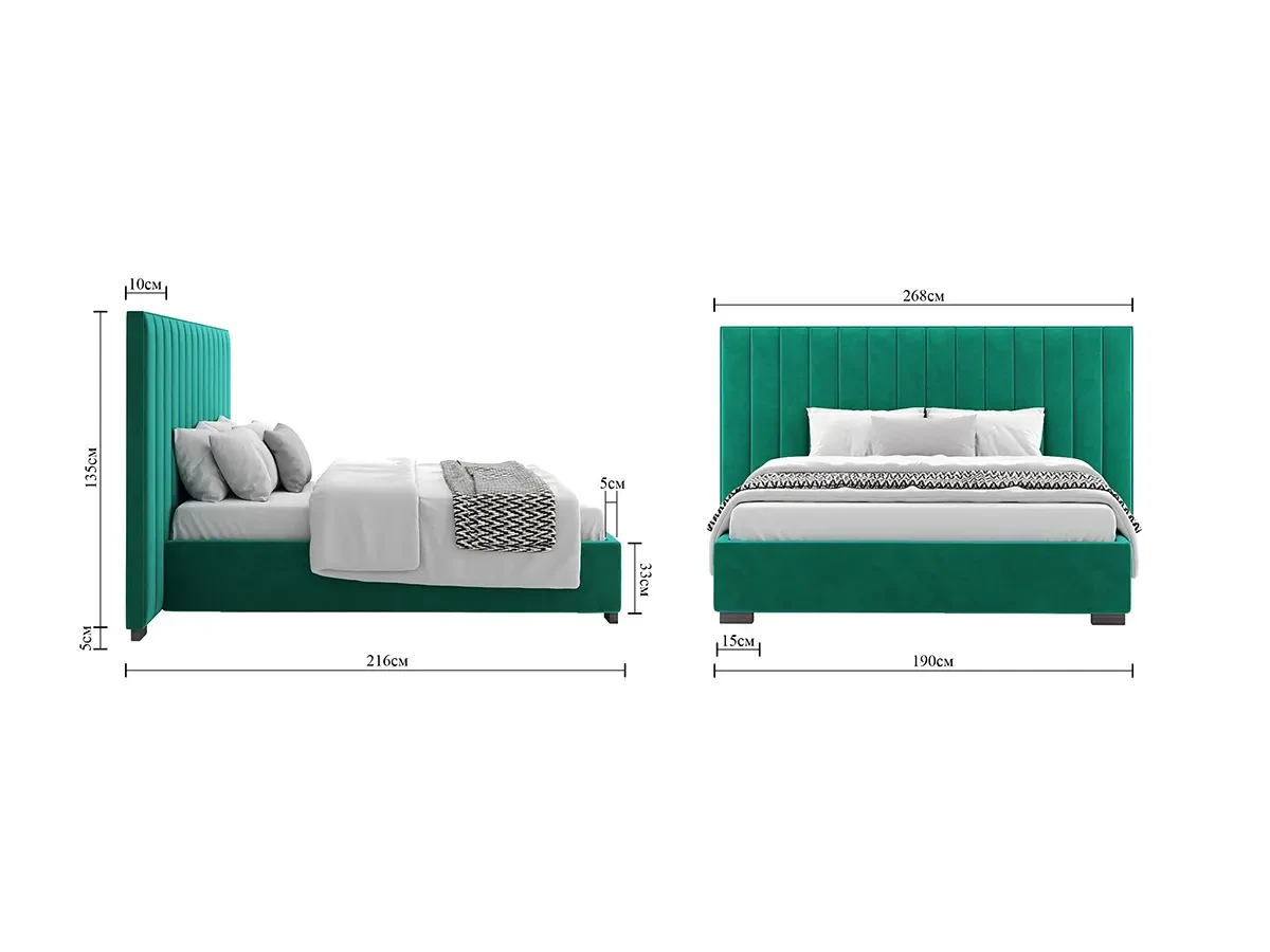 Кровать MAXWELL 200x200, с подъемным механизмом 734048  - фото 6