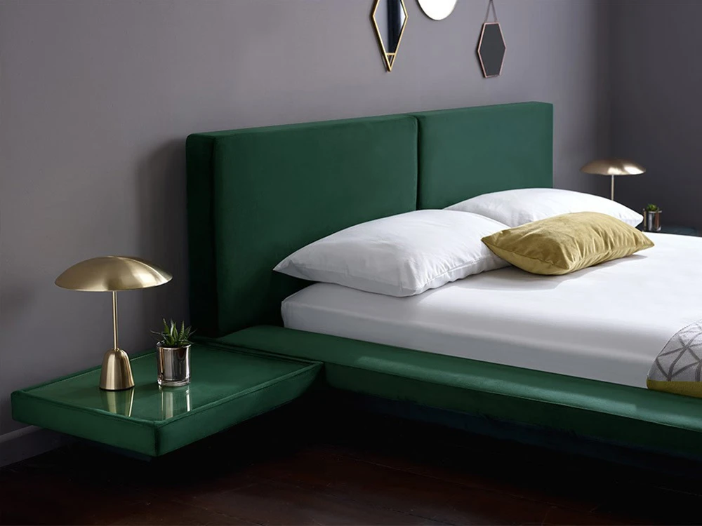 Кровать HARMONIA 140x200, кат. ткани 3 734145  - фото 5