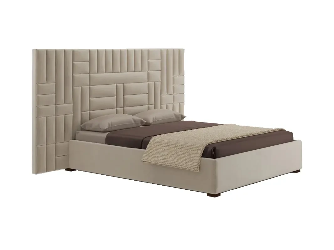 Кровать EMILIO 200x200, с подъемным механизмом, кат. ткани 3 734220  - фото 1