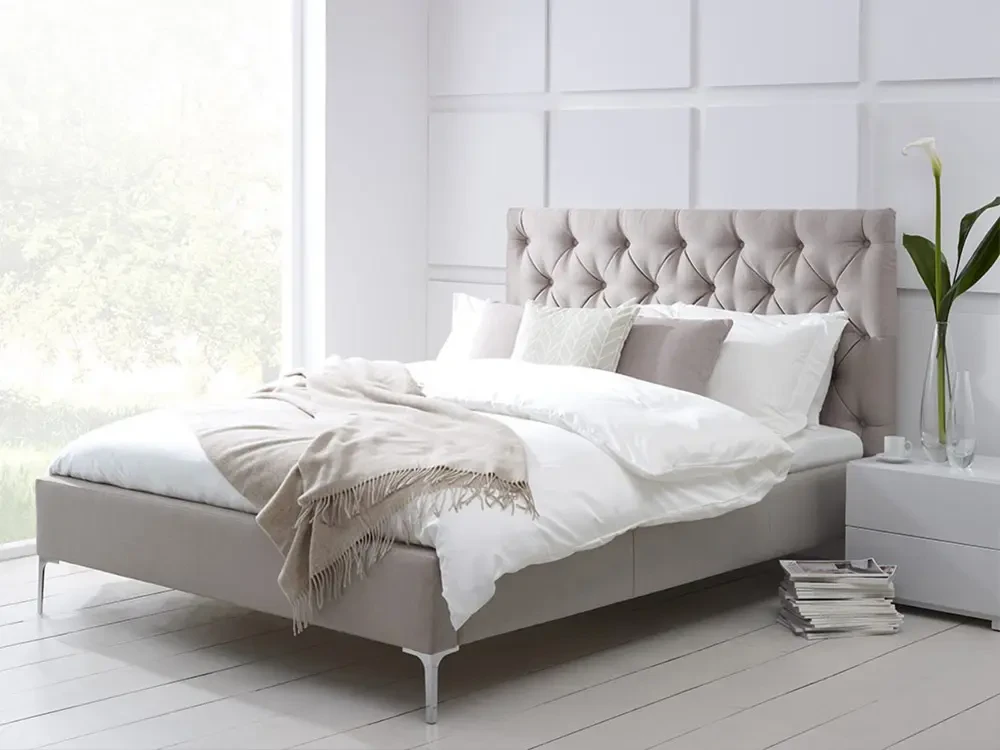 Кровать ELISE 200x200, с подъемным механизмом, кат. ткани 3 734280  - фото 5