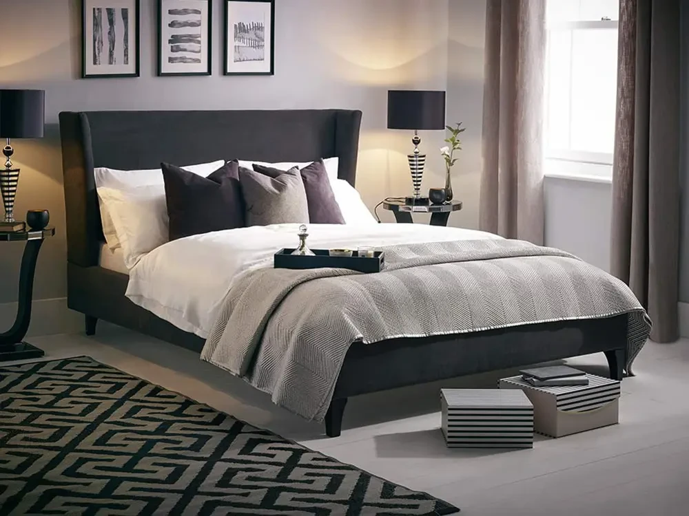 Кровать ZACH 200x200, с подъемным механизмом, кат. ткани 3 734328  - фото 5