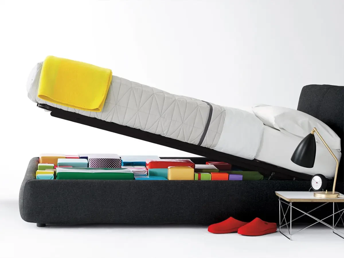 Кровать NEST 140x200, с подъемным механизмом, кат. ткани 3 734457  - фото 7