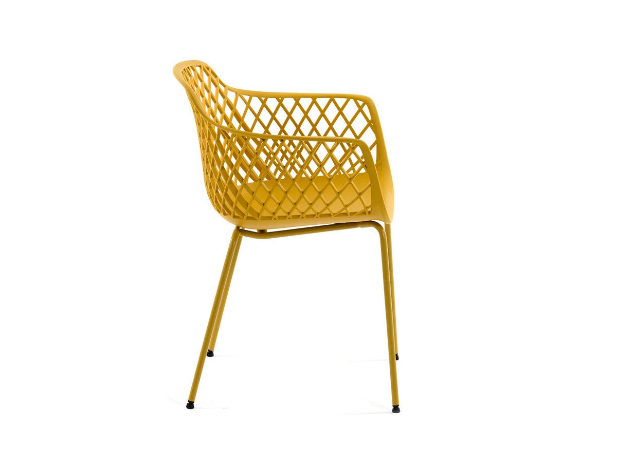 Стул-кресло Quinn желтый 729250  - фото 2