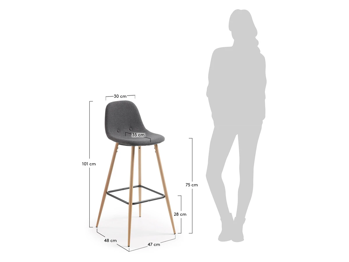 Барный стул Nilson 729288  - фото 5