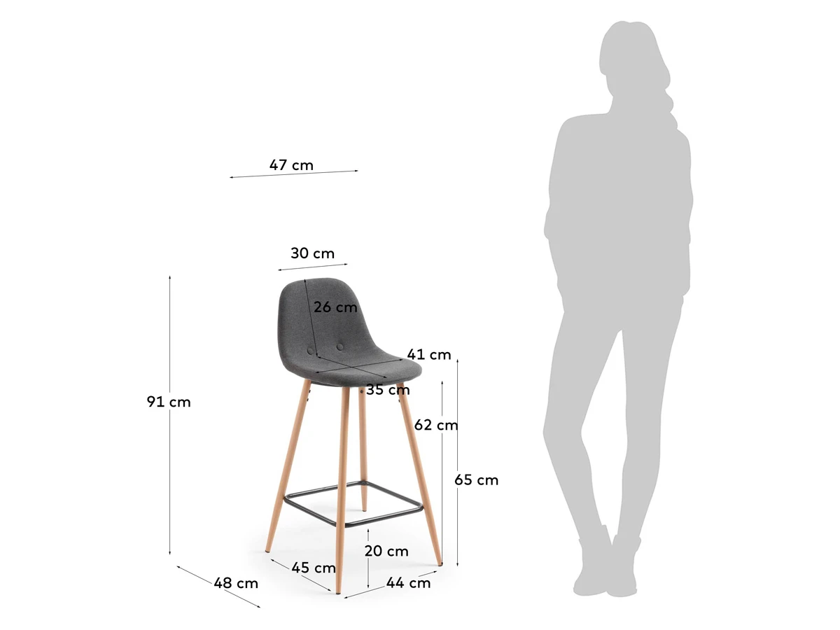 Полубарный стул Nilson 729387  - фото 5