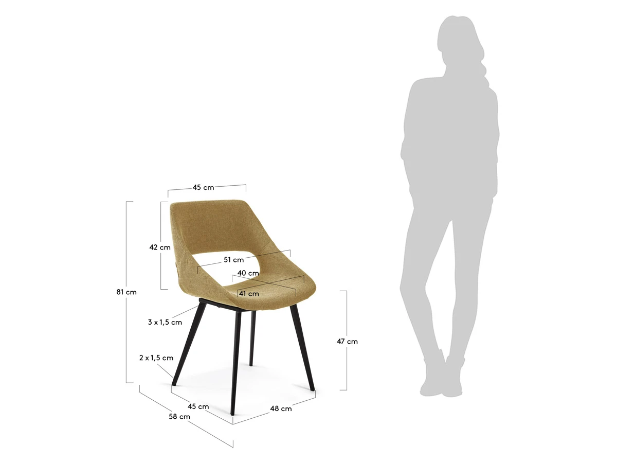 Стул Hest 729567  - фото 6