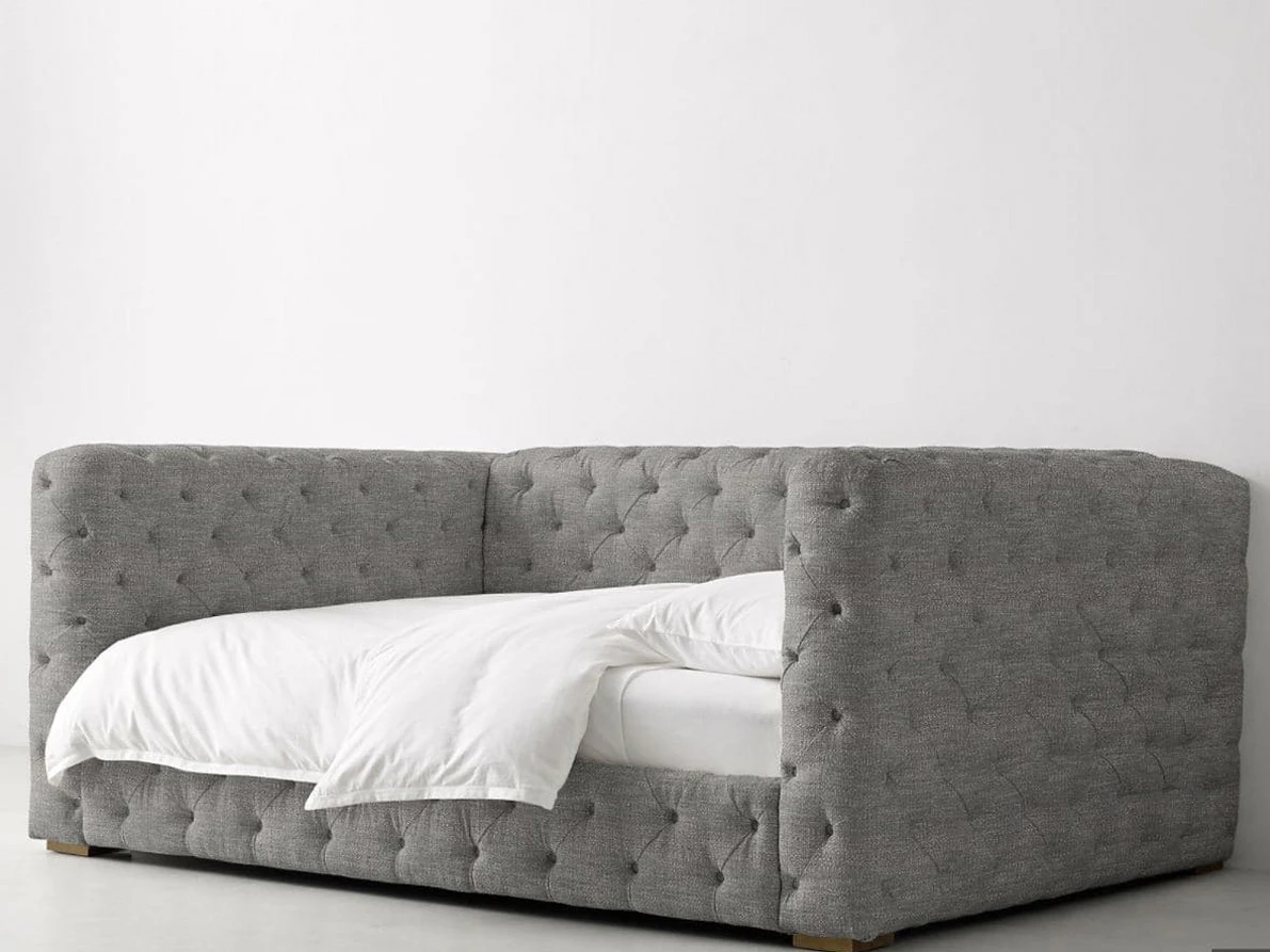 Кровать TRIBEKA TUFTED DAYBED 90х200, кат. ткани 3 734785  - фото 4