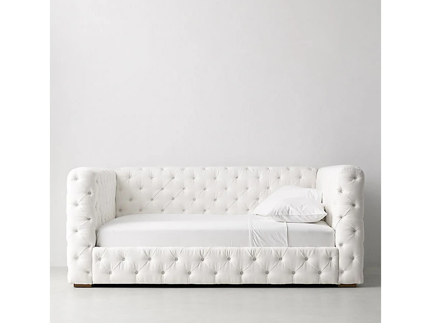 Кровать TRIBEKA TUFTED DAYBED 90х200, кат. ткани 3 734785  - фото 6