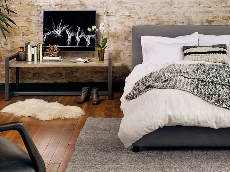 Кровать FLANGED 200х200, с подъемным механизмом 734944  - фото 2