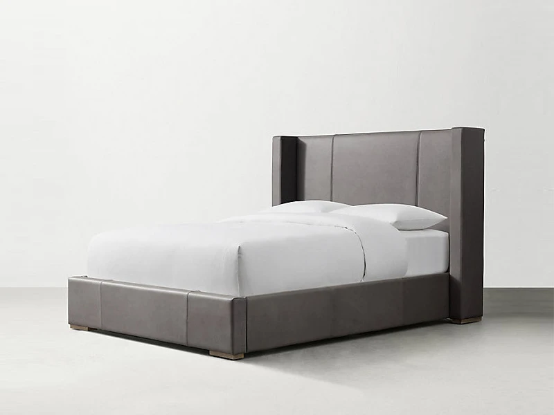 Кровать RONSON LEATHER 200х200, с подъемным механизмом, кат. ткани 2 735068  - фото 2