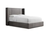 Кровать RONSON LEATHER 200х200, с подъемным механизмом, кат. ткани 2