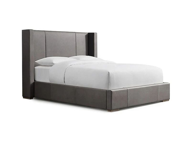 Кровать RONSON LEATHER 200х200, с подъемным механизмом, кат. ткани 3 735076  - фото 1