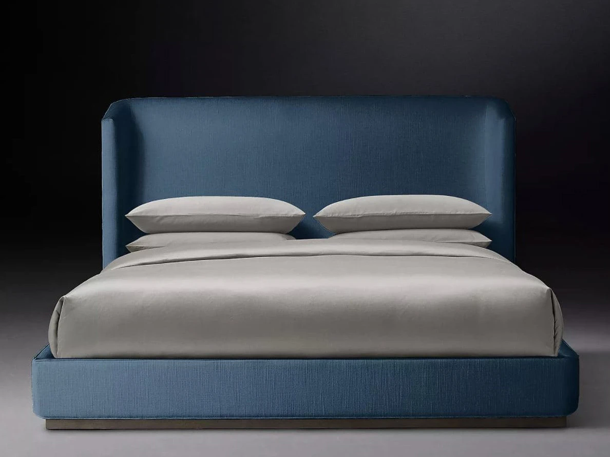 Кровать ALESSIA FABRIC 200х200, с подъемным механизмом, кат. ткани 3 735330  - фото 6