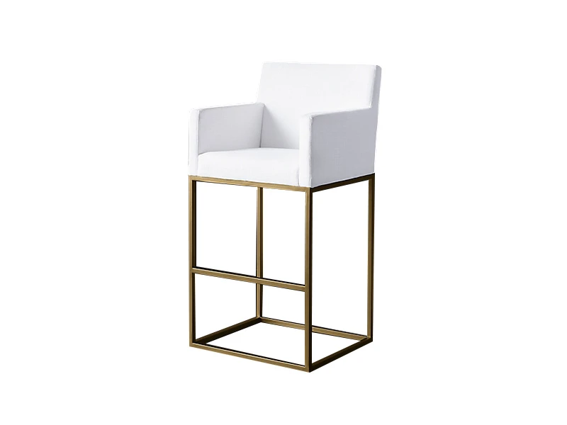 Барный стул EMERY TRACK BURNISHED 3, кат. ткани 3 735432  - фото 1