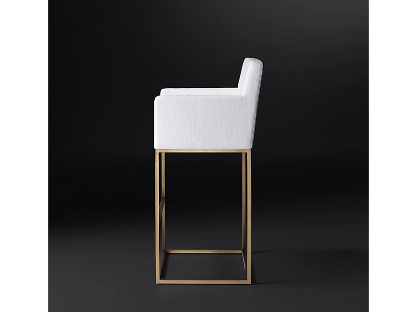 Барный стул EMERY TRACK BURNISHED 3, кат. ткани 3 735432  - фото 3