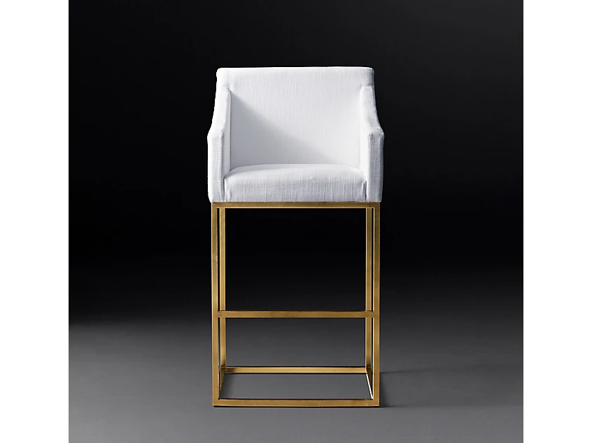 Барный стул EMERY SLOPE BURNISHED 2, кат. ткани 2 735463  - фото 2