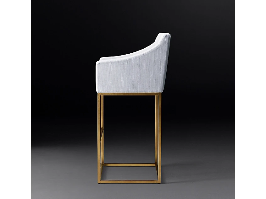Барный стул EMERY SLOPE BURNISHED 2, кат. ткани 2 735463  - фото 3