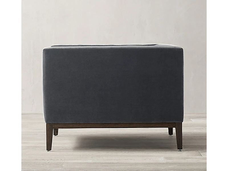 Кресло ITALIA TUFTED SHELTER 100, кат. ткани 3 735632  - фото 3