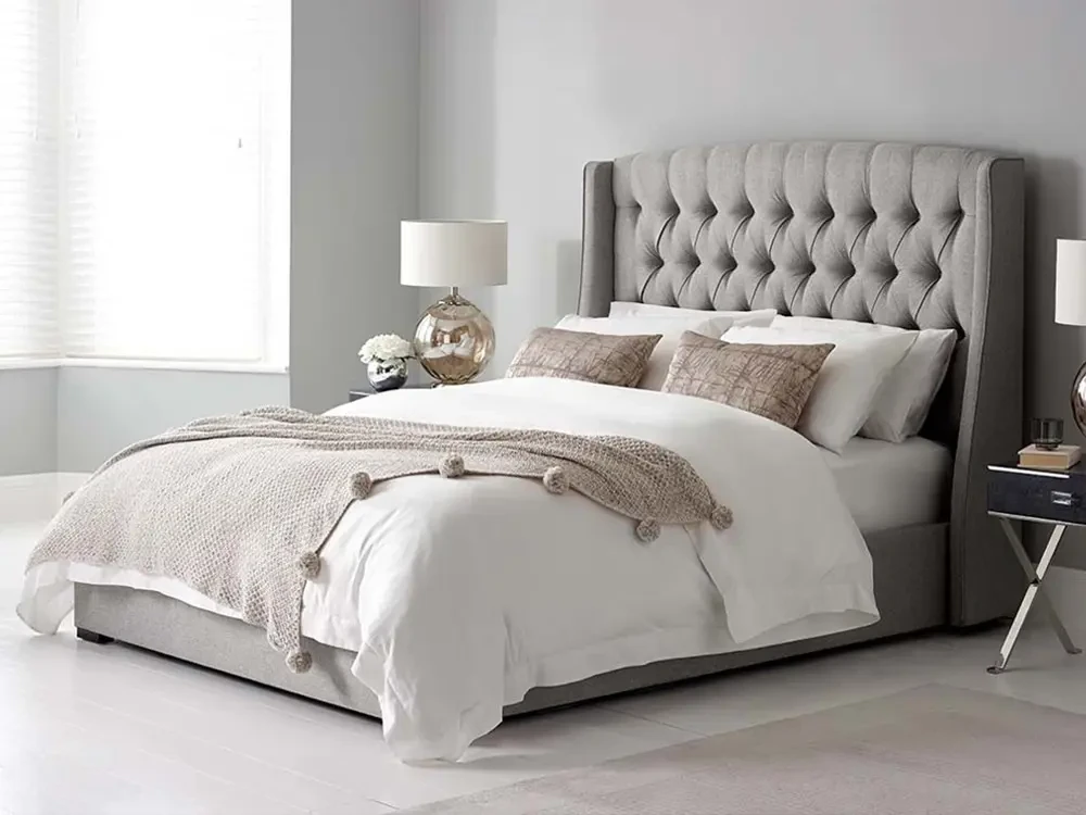 Кровать OLIVE 200x200, с подъемным механизмом, кат. ткани 3 735969  - фото 5