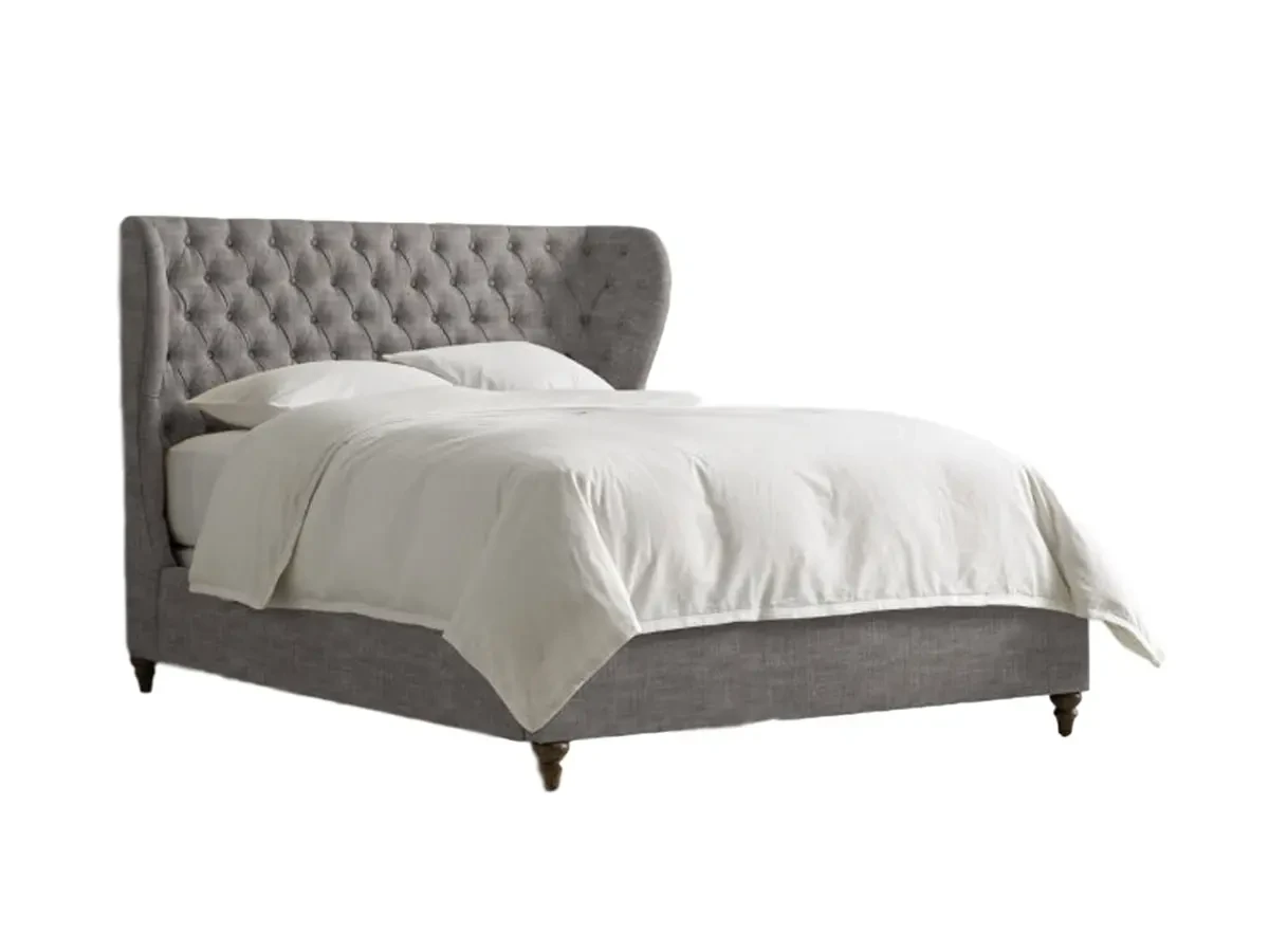 Кровать ALDEN TUFTED 140x200, с подъемным механизмом, кат. ткани 3 736014  - фото 1