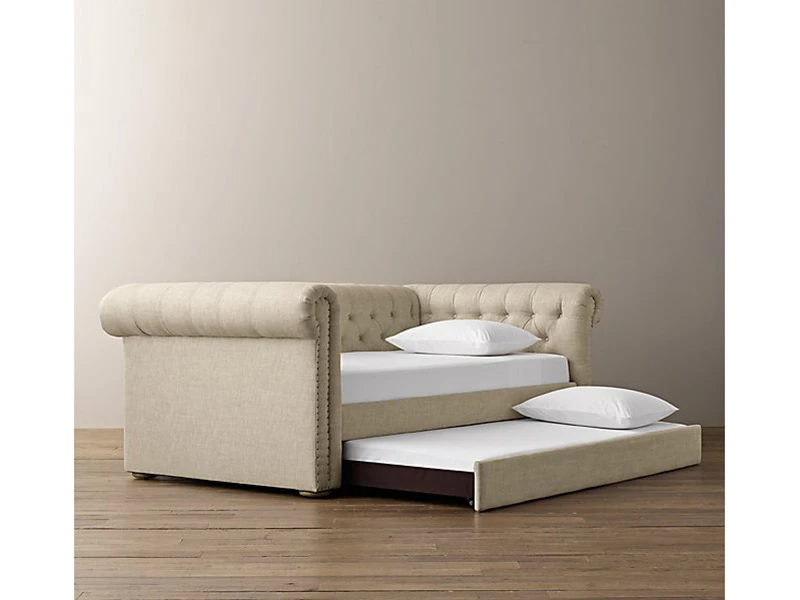 Кровать детская CHESTER 90x200, с выкатным ящиком, кат. ткани 3 736100  - фото 3