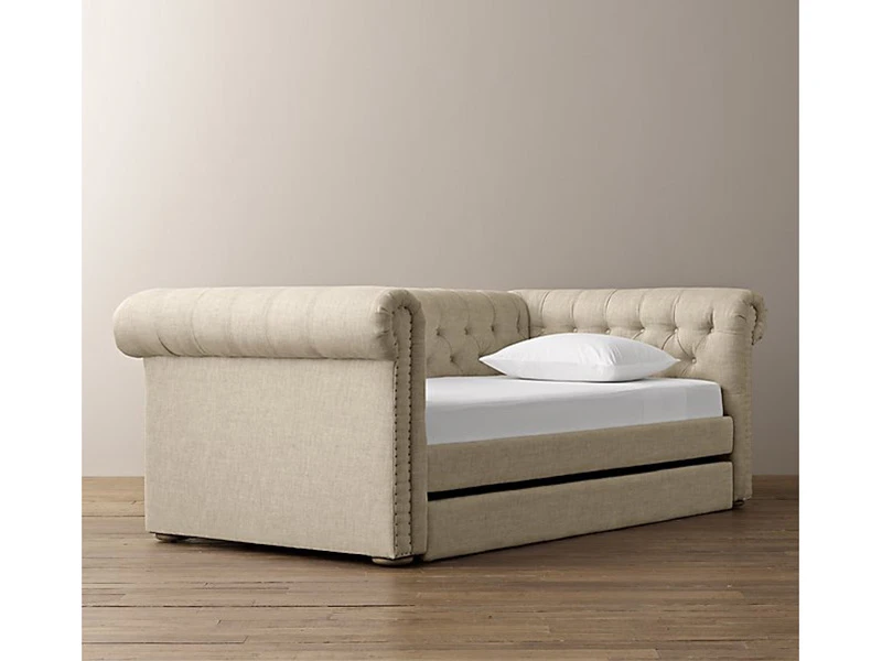 Кровать детская CHESTER 90x200, с выкатным ящиком, кат. ткани 3 736100  - фото 2